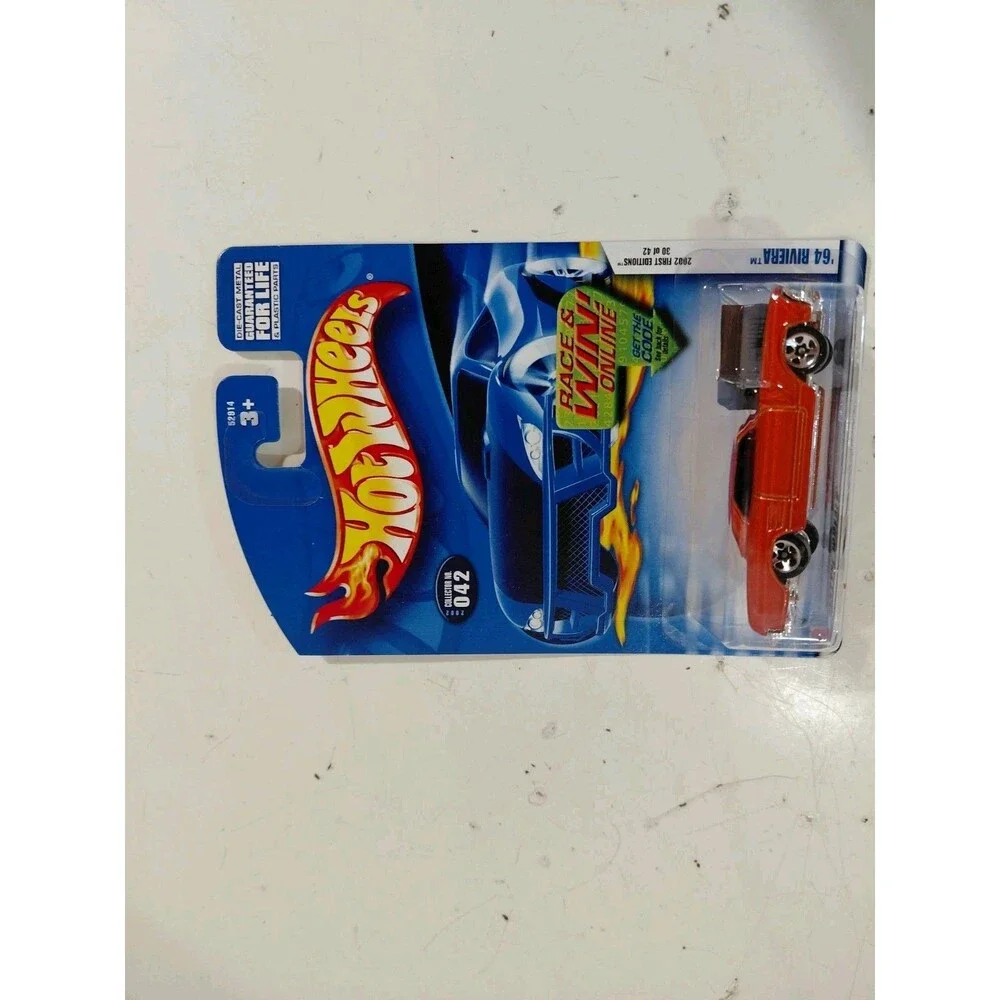 NIP Hot Wheels 2002 First Edition 1:64 DieCast 1964 Buick Rivera Classic Car